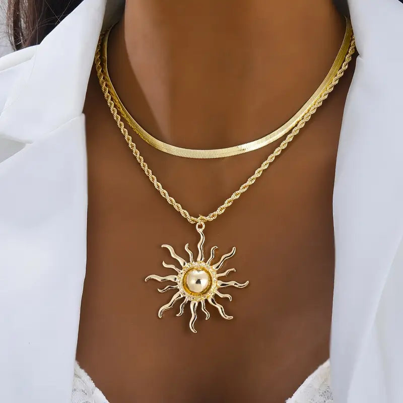DOPPIA COLLANA DEL SOLE