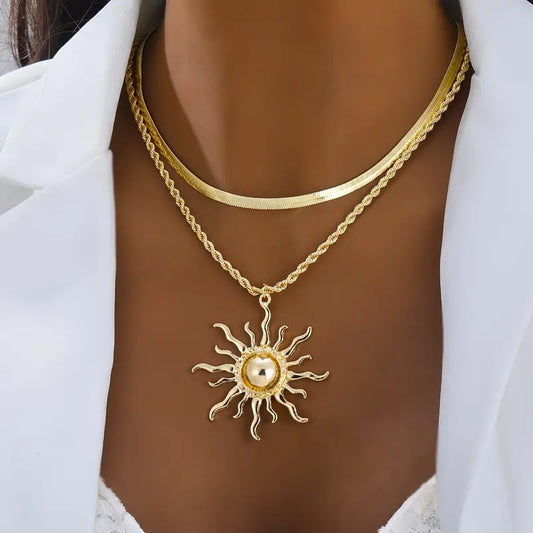 DOPPIA COLLANA DEL SOLE