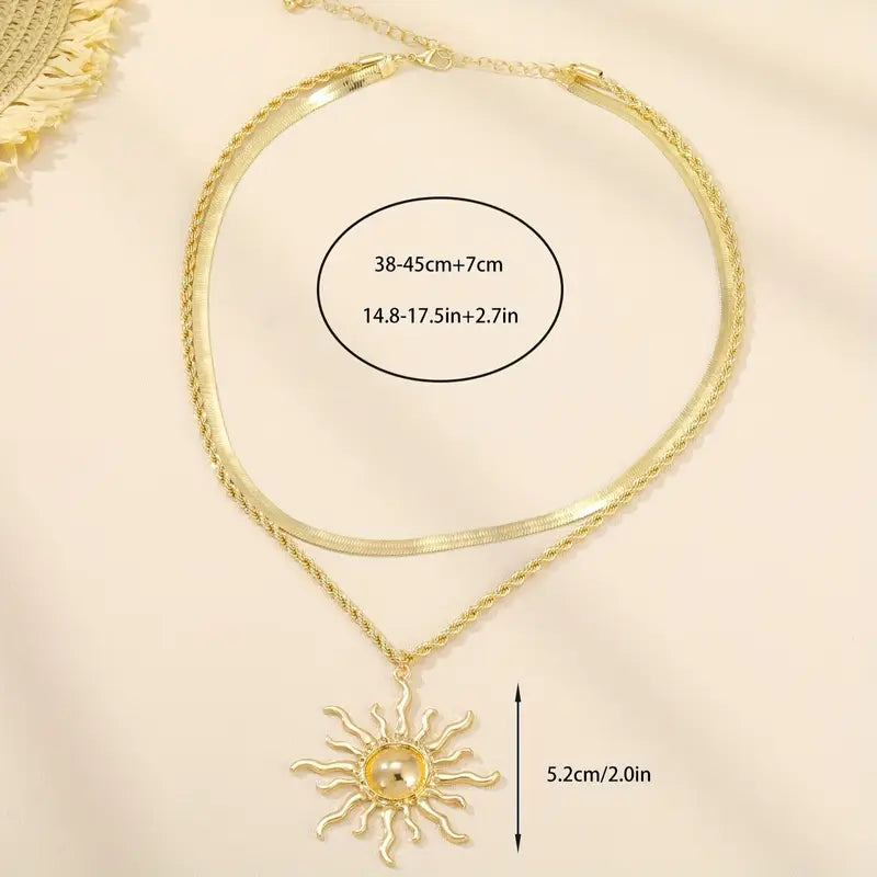 DOPPIA COLLANA DEL SOLE