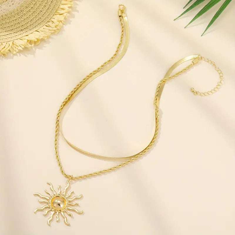 DOPPIA COLLANA DEL SOLE